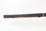 LANCASTER PENNSYLVANIA Antique FORDNEY Long Rifle .40 Caliber STRIPED MAPLE Octagonal Barrel, Double Set Trigger - 16 of 20