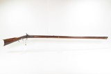 R.T. ELLIS & CO. New York Antique ENGRAVED Full-Stock Percussion LONG RIFLE Double Set Trigger HUNTING/HOMESTEAD Longarm