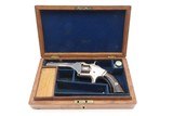 CASED Antique CIVIL WAR Era SMITH & WESSON No. 1 .22 Revolver “WILD WEST”
S&W’s ROLLIN WHITE “Bored Through Cylinder” Patent - 2 of 15