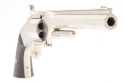 CIVIL WAR Antique SMITH & WESSON No. 2 “Old Army” .32 RF WILD BILL HICKOCKDEAD MAN’S HAND Revolver w/EARLY TWO PIN BACKSTRAP - Image 17 of 18