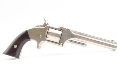 CIVIL WAR Antique SMITH & WESSON No. 2 “Old Army” .32 RF WILD BILL HICKOCKDEAD MAN’S HAND Revolver w/EARLY TWO PIN BACKSTRAP - Image 2 of 18