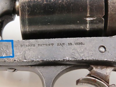 STEMBRIDGE GUN RENTALS Antique STARR ARMS 1858 ARMY Revolver 2-Digit Serial With DEATH VALLEY DAYS PROVENANCE - Image 7 of 21