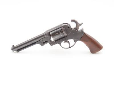 STEMBRIDGE GUN RENTALS Antique STARR ARMS 1858 ARMY Revolver 2-Digit Serial With DEATH VALLEY DAYS PROVENANCE - Image 2 of 21