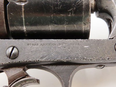 STEMBRIDGE GUN RENTALS Antique STARR ARMS 1858 ARMY Revolver 2-Digit Serial With DEATH VALLEY DAYS PROVENANCE - Image 17 of 21