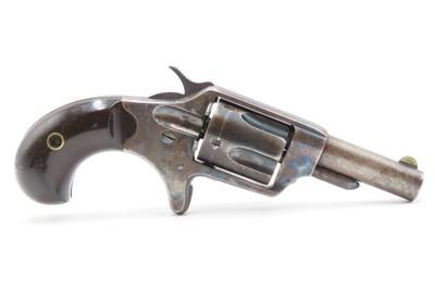 VERY LOW #155 Serial Number Antique COLT New Line .32 RF WILD WEST Revolver - Image 2 of 14