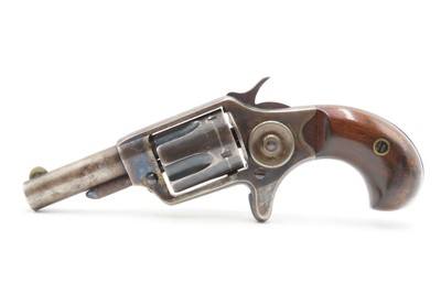 VERY LOW #155 Serial Number Antique COLT New Line .32 RF WILD WEST Revolver - Image 10 of 14