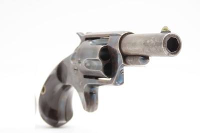 VERY LOW #155 Serial Number Antique COLT New Line .32 RF WILD WEST Revolver - Image 13 of 14