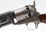 CASED & FACTORY ENGRAVED Pre-Civil War Antique COLT M1851 Percussion NAVY
With Rare “Donut” Engraving Done 1851-1852 - 9 of 25