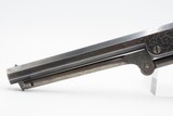 CASED & FACTORY ENGRAVED Pre-Civil War Antique COLT M1851 Percussion NAVY
With Rare “Donut” Engraving Done 1851-1852 - 11 of 25