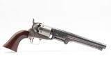 CASED & FACTORY ENGRAVED Pre-Civil War Antique COLT M1851 Percussion NAVY
With Rare “Donut” Engraving Done 1851-1852 - 3 of 25