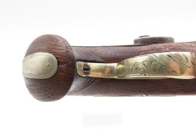 ENGRAVED/SILVER Mounted SLOTTER & CO. Antique DERRINGER Percussion PistolPeriod Copy of Henry Deringer’s Pistol J.P. LOWER - Image 9 of 17