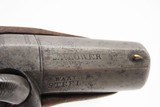ENGRAVED/SILVER Mounted SLOTTER & CO. Antique DERRINGER Percussion Pistol
Period Copy of Henry Deringer’s Pistol J.P. LOWER - 12 of 17