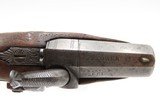ENGRAVED/SILVER Mounted SLOTTER & CO. Antique DERRINGER Percussion Pistol
Period Copy of Henry Deringer’s Pistol J.P. LOWER - 10 of 17