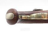 ENGRAVED/SILVER Mounted SLOTTER & CO. Antique DERRINGER Percussion Pistol
Period Copy of Henry Deringer’s Pistol J.P. LOWER - 9 of 17