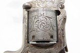 ENGRAVED CIVIL WAR Antique SMITH & WESSON No. 2 “Old Army” .32 PEARL GRIPS
“DEAD MAN’S HAND” Revolver GOLD & SILVER PLATING - 16 of 20