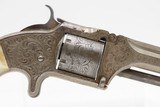 ENGRAVED CIVIL WAR Antique SMITH & WESSON No. 2 “Old Army” .32 PEARL GRIPS
“DEAD MAN’S HAND” Revolver GOLD & SILVER PLATING - 2 of 20