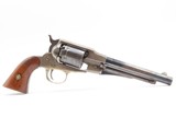 Antique REMINGTON-RIDER Percussion New Model BELT Single Action Revolver - 2 of 18
