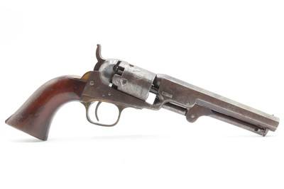 Handy CASED Pre-CIVIL WAR Antique COLT M1849 .31 Percussion POCKET Revolver 1860 Mfg. WILD WEST Six-Shooter w/ACCESSORIES - Image 3 of 20
