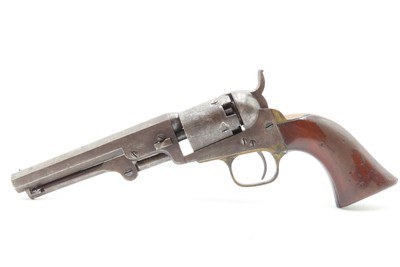 Handy CASED Pre-CIVIL WAR Antique COLT M1849 .31 Percussion POCKET Revolver 1860 Mfg. WILD WEST Six-Shooter w/ACCESSORIES - Image 14 of 20