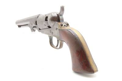 Handy CASED Pre-CIVIL WAR Antique COLT M1849 .31 Percussion POCKET Revolver 1860 Mfg. WILD WEST Six-Shooter w/ACCESSORIES - Image 20 of 20