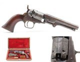 Handy CASED Pre-CIVIL WAR Antique COLT M1849 .31 Percussion POCKET Revolver 1860 Mfg. WILD WEST Six-Shooter w/ACCESSORIES