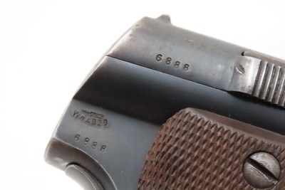 THIRD REICH Proofed Spanish ASTRA M600/43 Semi-Auto 9x19mm GERMAN Pistol1 of 10,500 WORLD WAR II German MILITARY SIDEARM - Image 5 of 18