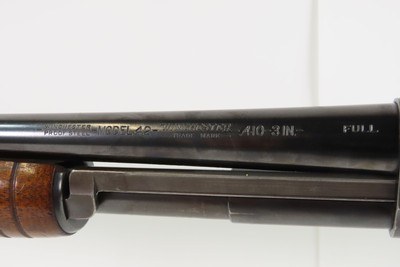 Pre-World War II WINCHESTER M42 SLIDE ACTION .410 g. HAMMERLESS Shotgun C&R “EVERYBODY’S SWEETHEART” Hunting/Sporting Gun - Image 20 of 22