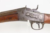 RARE & DESIRABLE Antique REMINGTON No. 1 Rolling Block .50 RF BUFFALO Rifle GAME SCENE FACTORY ENGRAVED Manufactured 1868-88 - 16 of 20