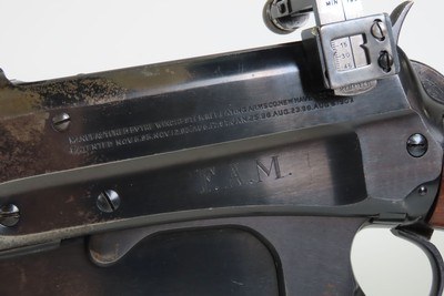 “F.A.M.” Inscribed WINCHESTER M95 .30-06 LEVER ACTION Repeating Rifle C&RROARING TWENTIES Mfg. Favorite of TEDDY ROOSEVELT - Image 15 of 20