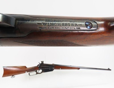 “F.A.M.” Inscribed WINCHESTER M95 .30-06 LEVER ACTION Repeating Rifle C&RROARING TWENTIES Mfg. Favorite of TEDDY ROOSEVELT