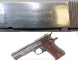 1944 mfr. World War II U.S. PROPERTY REMINGTON-RAND M1911A1 ARMY Pistol C&R UNITED STATES ARMY Model Chambered in .45 ACP