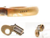Scarce ENGRAVED Antique JAMES REID “My Friend” .22 Revolver KNUCKLE DUSTER
Post-Civil War BRASS KNUCKLE - PISTOL Combination