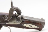 SILVER MOUNTED Antique C. CURRY Retailer HENRY DERINGER Percussion Pistol
Factory Engraved SAN FRANCISCO SHIPPED Pistol - 3 of 14
