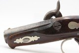 SILVER MOUNTED Antique C. CURRY Retailer HENRY DERINGER Percussion Pistol
Factory Engraved SAN FRANCISCO SHIPPED Pistol - 10 of 14