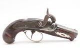 SILVER MOUNTED Antique C. CURRY Retailer HENRY DERINGER Percussion Pistol
Factory Engraved SAN FRANCISCO SHIPPED Pistol - 2 of 14