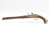 Late 1700s LECONTE/A.LIEGE Marked Antique BELGIAN Flintlock HOLSTER PistolENGRAVED .65 Cal. LARGE Self Defense HORSE Pistol - 13 of 17
