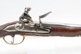 Late 1700s LECONTE/A.LIEGE Marked Antique BELGIAN Flintlock HOLSTER PistolENGRAVED .65 Cal. LARGE Self Defense HORSE Pistol - 4 of 17