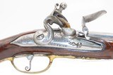 Late 1700s LECONTE/A.LIEGE Marked Antique BELGIAN Flintlock HOLSTER PistolENGRAVED .65 Cal. LARGE Self Defense HORSE Pistol - 6 of 17
