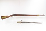 “Ohio” Antique HARPERS FERRY U.S. M1841 “MISSISSIPPI” Rifle SABER BAYONET
CONFEDERATE/UNION Rifle-Musket CIVIL WAR