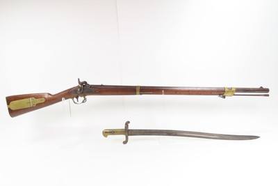 “Ohio” Antique HARPERS FERRY U.S. M1841 “MISSISSIPPI” Rifle SABER BAYONETCONFEDERATE/UNION Rifle-Musket CIVIL WAR