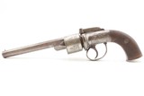ENGRAVED Antique RICHARDS BAR HAMMER Transitional PERCUSSION DA RevolverMid 1800s DOUBLE ACTION .44 Caliber Firearm - 12 of 18
