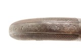 ENGRAVED Antique RICHARDS BAR HAMMER Transitional PERCUSSION DA RevolverMid 1800s DOUBLE ACTION .44 Caliber Firearm - 11 of 18