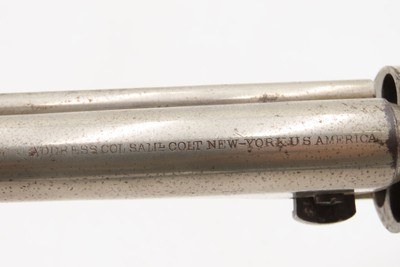 Antique COLT M1862 POCKET NAVY .38 RF Conversion w/SHARP CYLINDER SCENECLASSIC COLT Revolver Chambered in .38 RIMFIRE - Image 14 of 23
