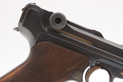 WWII Era “Blank Chamber” DWM German LUGER P.08 9mm Semi-Auto PISTOL C&RICONIC German Pistol Style Used in BOTH WORLD WARS - Image 4 of 18