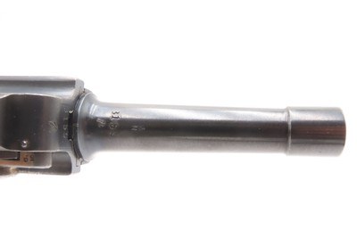 WWII Era “Blank Chamber” DWM German LUGER P.08 9mm Semi-Auto PISTOL C&RICONIC German Pistol Style Used in BOTH WORLD WARS - Image 6 of 18