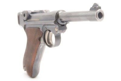 WWII Era “Blank Chamber” DWM German LUGER P.08 9mm Semi-Auto PISTOL C&RICONIC German Pistol Style Used in BOTH WORLD WARS - Image 17 of 18