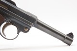 WWII Era “Blank Chamber” DWM German LUGER P.08 9mm Semi-Auto PISTOL C&RICONIC German Pistol Style Used in BOTH WORLD WARS - 3 of 18