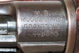 WORLD WAR I Era U.S. EDDYSTONE M1917 .30-06 Bolt Action C&R MILITARY Rifle
1918 FLAMING BOMB Marked .30.06 Caliber WWI Rifle - 16 of 23