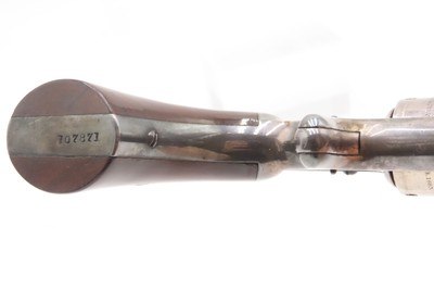 Antique CIVIL WAR Era SMITH & WESSON No. 1 .22 RF SILVER PLATED RevolverS&W’s ROLLIN WHITE “Bored Through Cylinder” Patent - Image 7 of 16