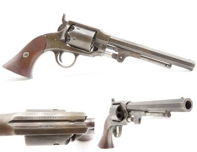 Rare CIVIL WAR Era Antique U.S. ROGERS & SPENCER .44 Army Revolver NEW YORK SCARCE 1 of 5,000 1865 Army Contract Revolvers